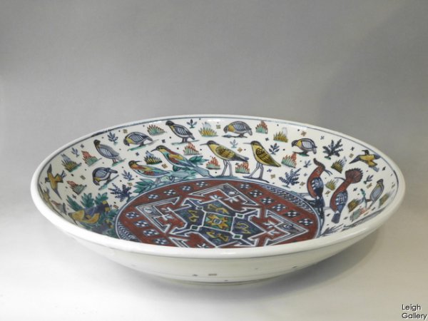 Russell Coates - Large dish - Birds