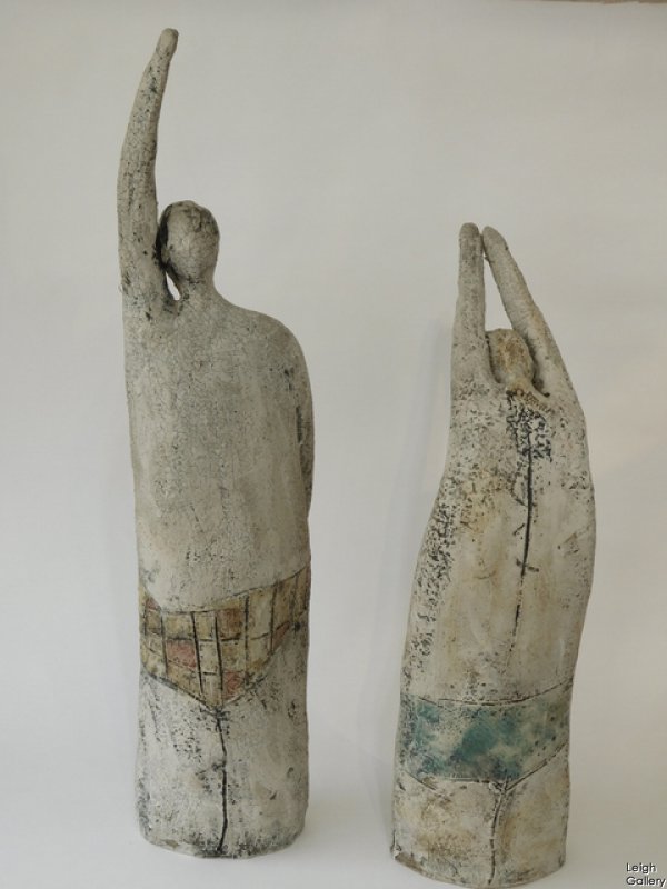 Jane Muir - Sculpture - Swimmers