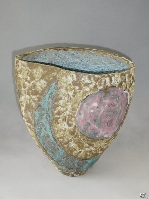 Julian King-Salter - Vase with turquoise interior