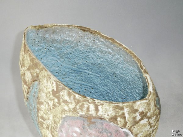 Julian King-Salter - Vase with turquoise interior