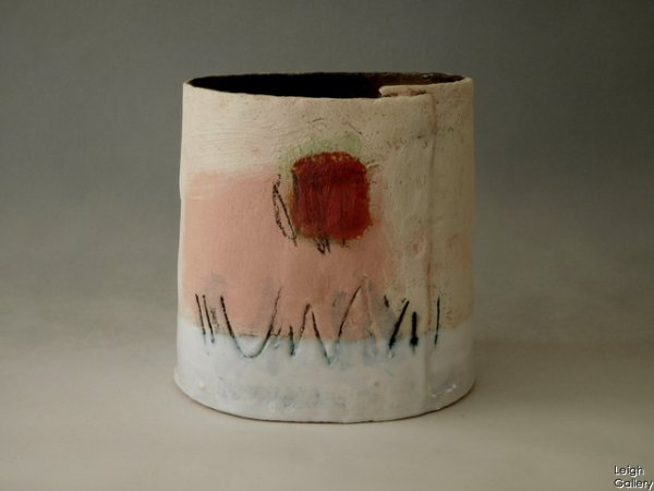 Craig Underhill - Vase with pink and red