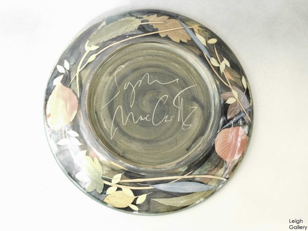 Sophie MacCarthy - Shallow dish with leaves and stalks