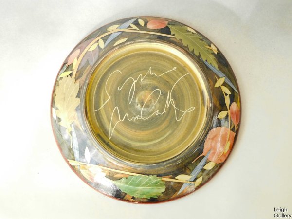 Sophie MacCarthy - Shallow dish with leaves and stalks