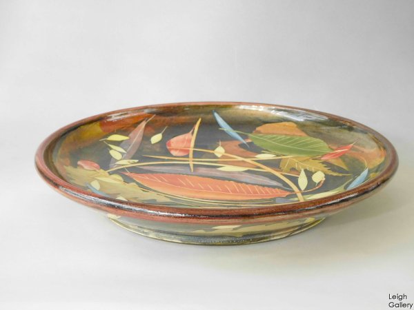 Sophie MacCarthy - Shallow dish with leaves and stalks